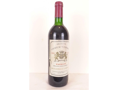Vinho Tinto CHÂTEAU GAUDIN 1989 (75 cl - 1 unidade)