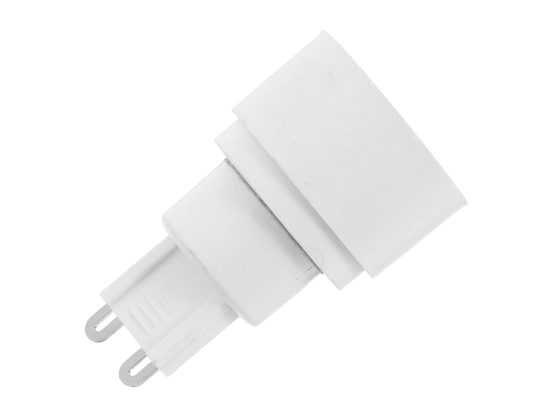 Adaptador De Soquete Cerâmico E14 Para Lâmpada G9, Design De Fácil Conversão.