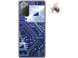 Capa Samsung Galaxy Note 20 TUMUNDOSMARTPHONE Circuito Multicor