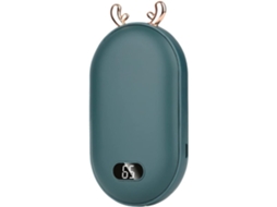 Aquecedor De Mão Recarregável, 5200mah Aquecedor Portátil Com Exibição Digital E Usb, Presente Ideal Para O Inverno Em Ambientes Fechados E Esportes A