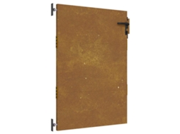 Portão de Jardim 85x125 Cm Aço Corten MAISON EXCLUSIVE