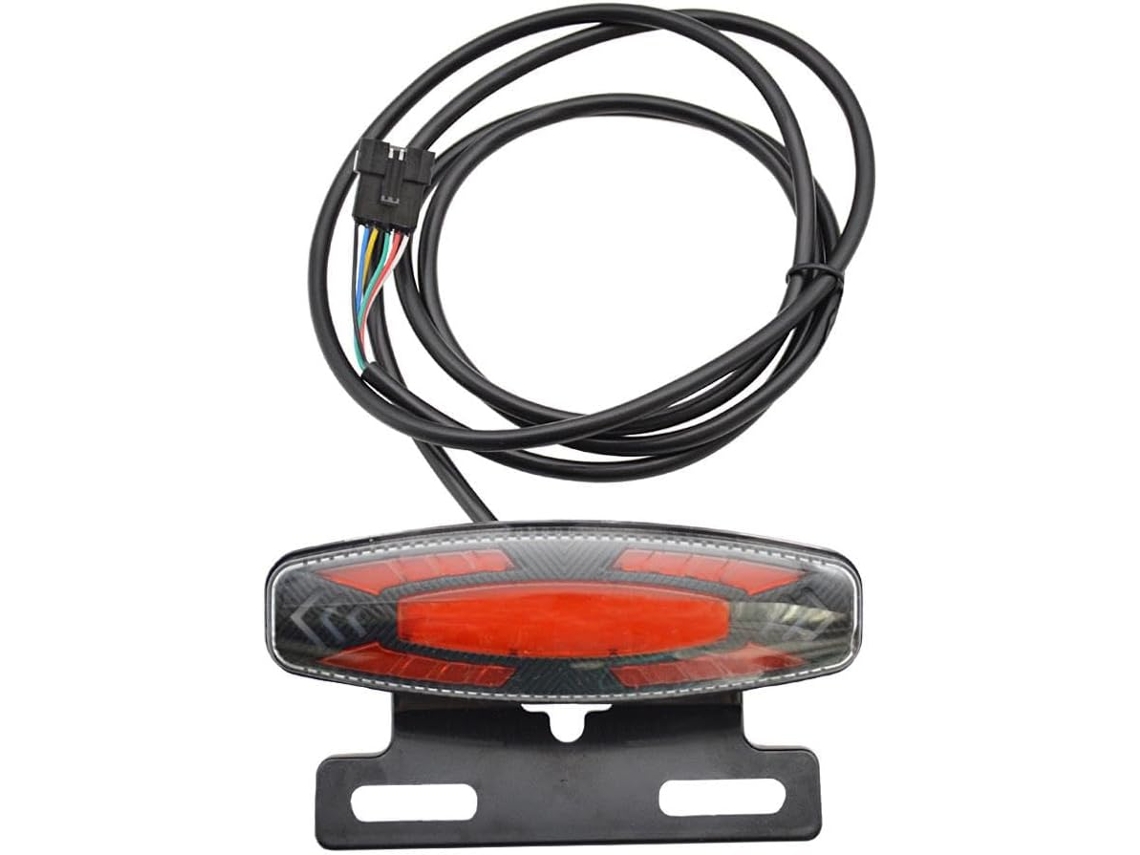 Lanterna Traseira De Led Multifuncional Para Bicicleta Elétrica, Com