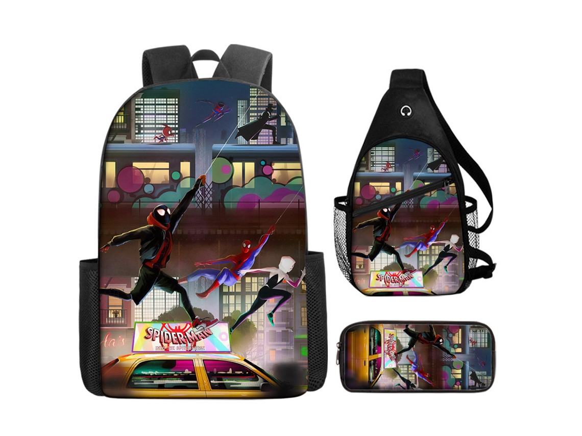 KOHREE Conjunto de Mochila de Três Peças Do Batman