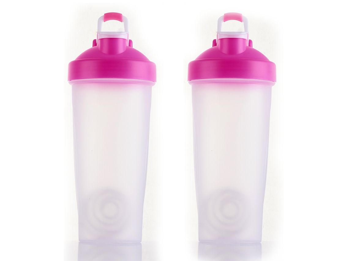 Ferramenta 2 Pçs Filtro Shaker Copo-Rosa Garrafa de Shake Proteína Plástico para Shakes e Smoothies Substituição Refeição Bebidas Mistur UISAVE