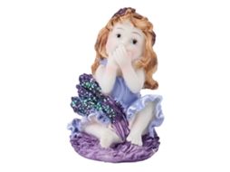 Figura de gnomo de jardim de resina, menina bonita, decoração de pátio, jardim, terraço 2026 Store