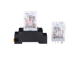 Relés Eletromagnéticos Intermediários Mini com Base JQX 13F Ly2NJ HH62P para Oficinas