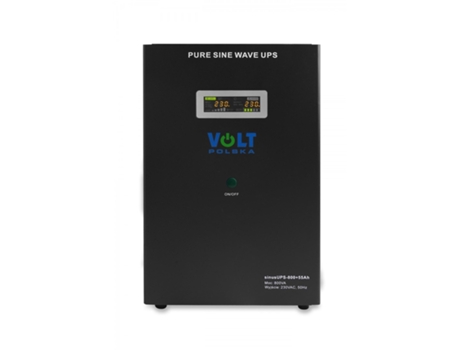 Fonte de alimentação ininterrupta Sinus Ups 800 55ah Volt Polska (500/800w)