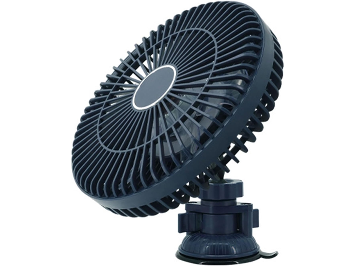 Ventilador De Carro 9 Polegadas Com Clipe, Motor Sem Escovas, Controle De Velocidade Variável, Textura Plástica
