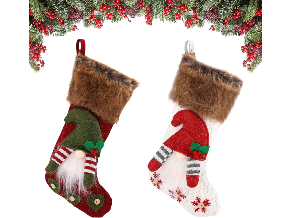 Espírito De Natal Em Todas As Casas, Meia Personalizada De Natal Com Nome Bordado Para Uma Decoração Única De Férias Em Família