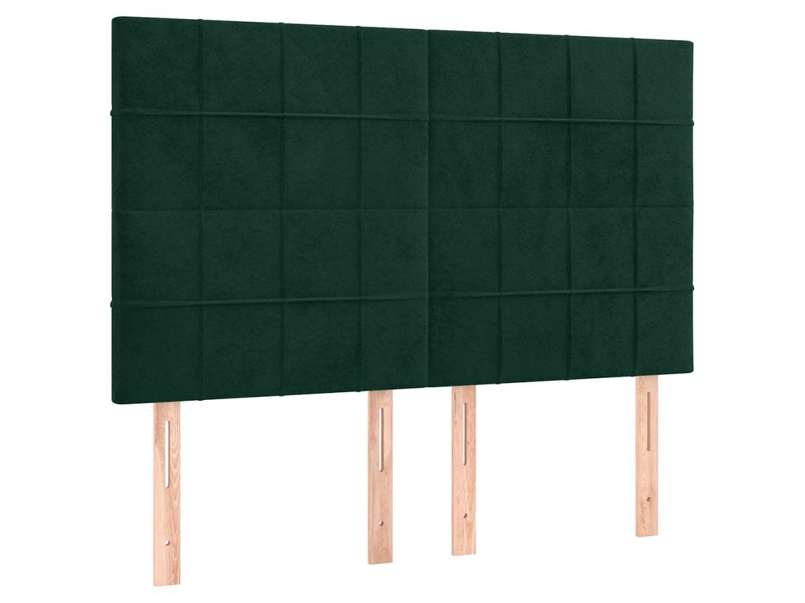 Headboard, Headboards Vidaxl Verde Veludo (144 Cm)