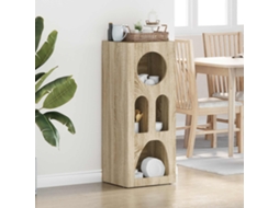 Vidaxl Buffet Elst Carvalho Sonoma 40 X 35 X 100,5 Cm