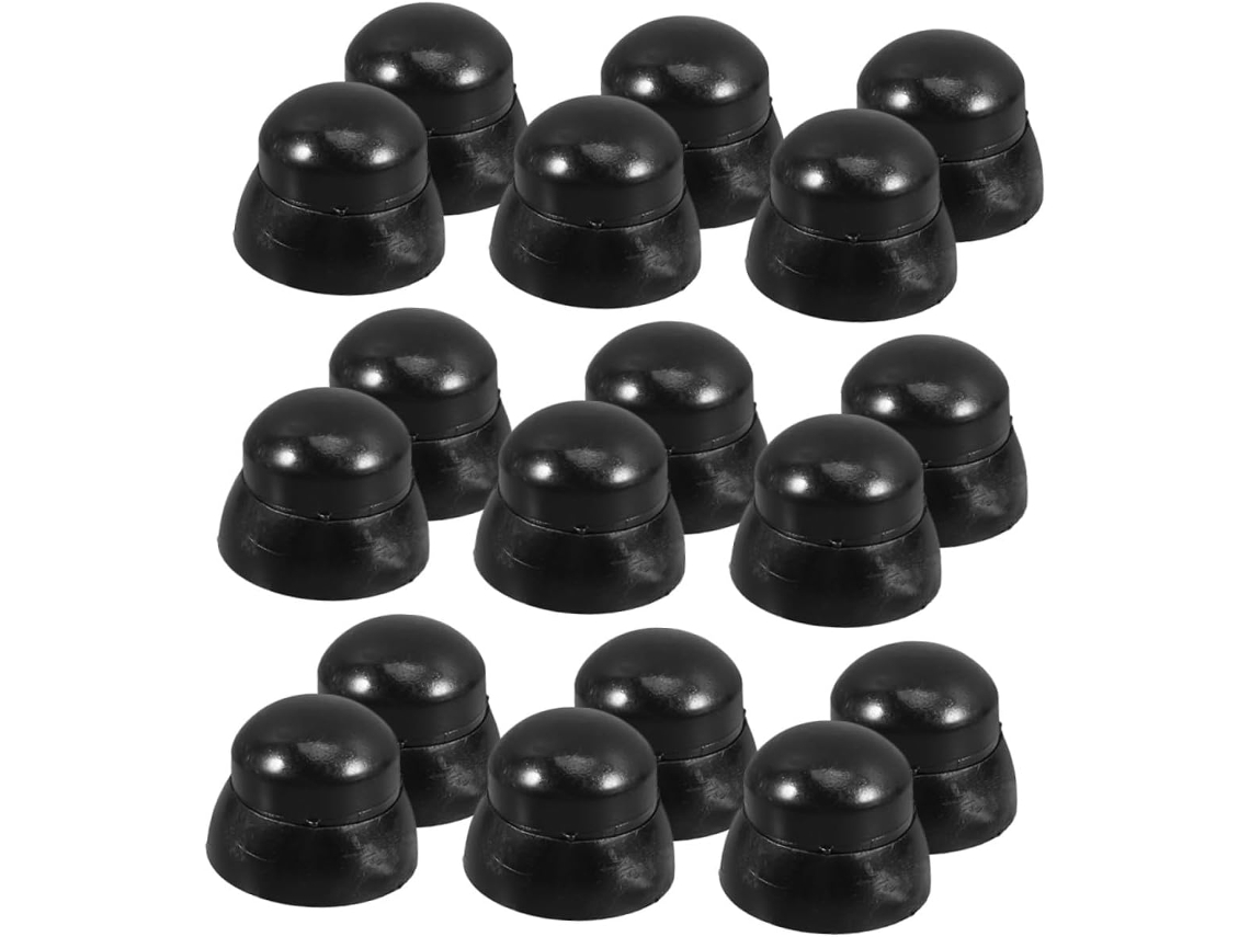Conjunto De 20 Peças De Tampas Protetoras De Plástico Para Porcas Aires.