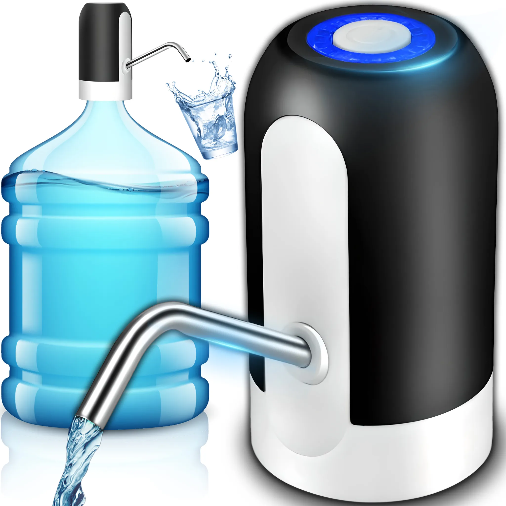 Bomba de Água Elétrica Usb Dispensador STELASPLEN