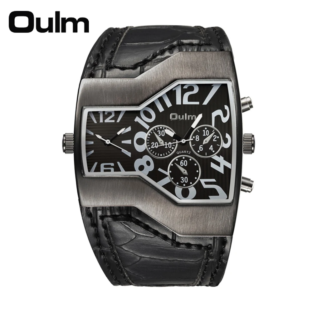 Relógio de Quartzo Masculino Militar de Luxo MDUG (preto)
