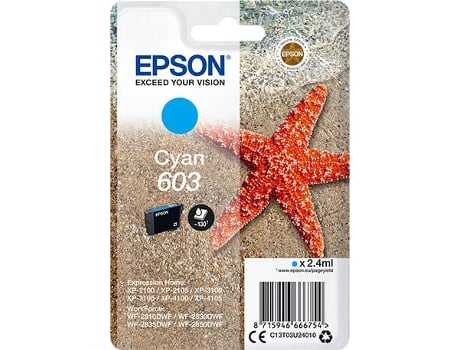 Tinteiro EPSON 603 Azul