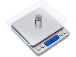 Balança Digital para Joias/balança de Cozinha Steelyard 1,1 Lb / 500 G , Bolso Alta Precisão em Miligramas AQUAFORGE (0,01 G)