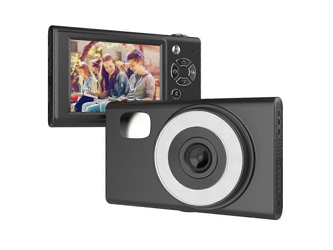Câmara Digital Portátil Com Ecrã Ips De 2,8 Polegadas E Zoom 16x