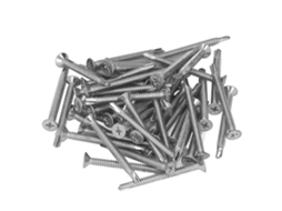 50 Parafusos Auto perfurantes Aço Carbono Galvanizado Cabeça Plana 4.8x50mm