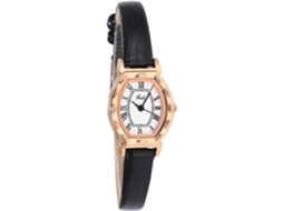 Relógios S com Pulseira de Couro VEANXIN-Rosa Marrom