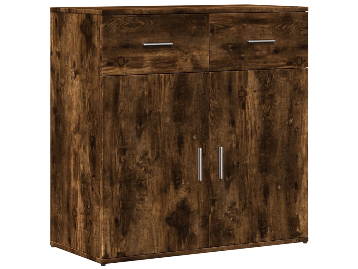 Sideboard, Sideboards Vidaxl Marrom Madeira Processada (n/a)