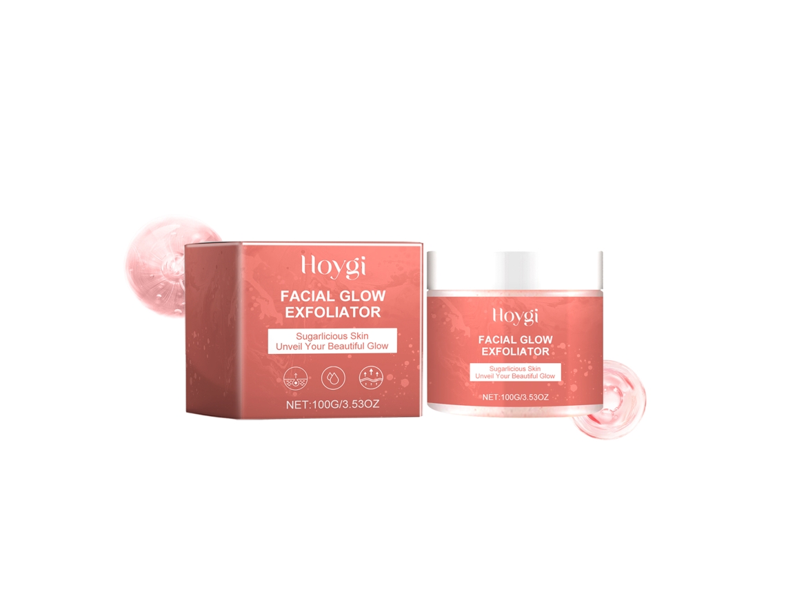Exfoliante Facial Hoygi Scrub Limpeza Pele Refresca Sem Tensão Controle Oleoso Cuidado Suave