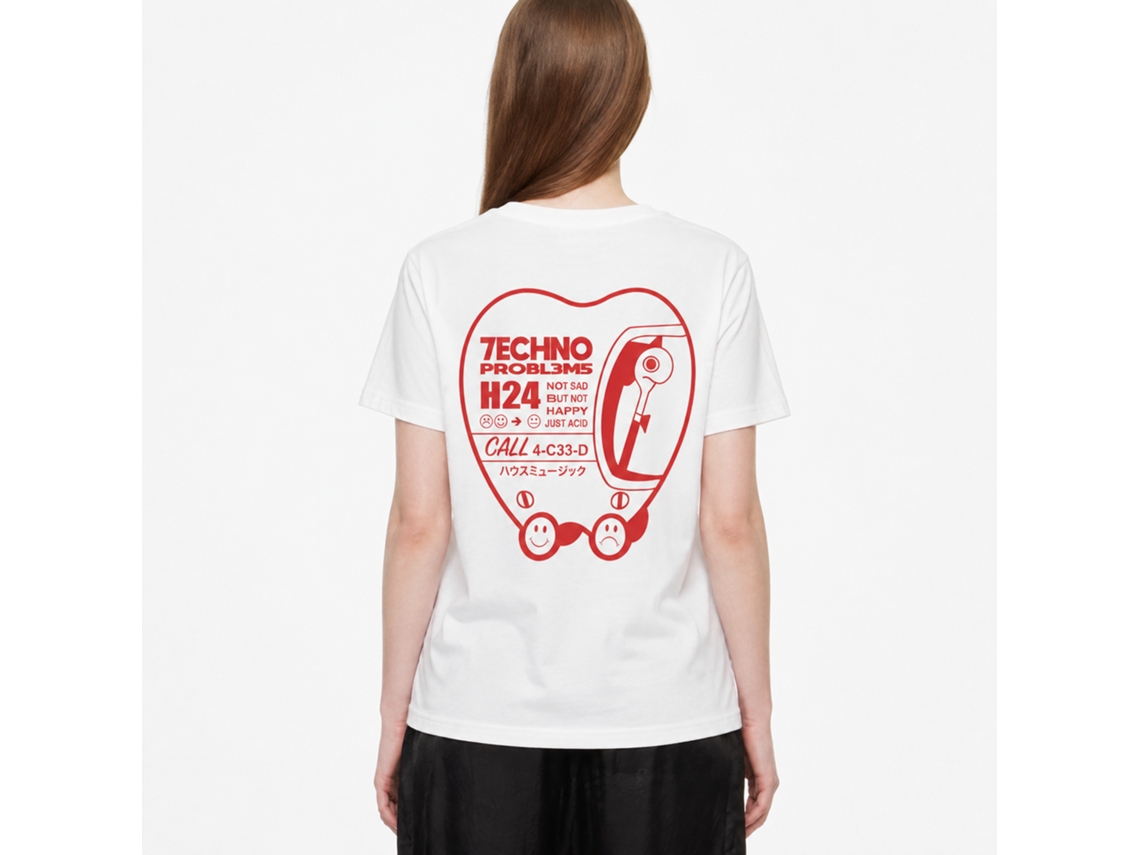 Rockinstone Techno Problems T-shirt Unique Designer Style