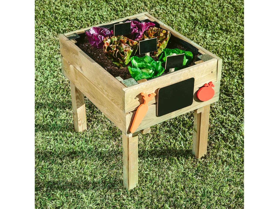 Kitchenbox: Mesa De Jardim Infantil 0,4x0,45x0,5 M / Multicolor