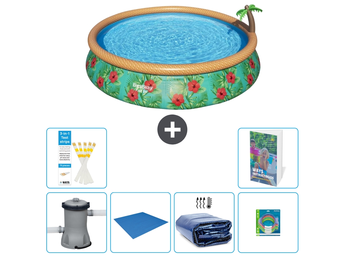 Bestway Piscina Bestway Fast Set Redonda - 457x84 Cm - 7-peças S220