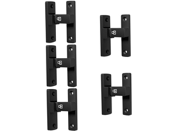 Conjunto De 5 Fechos Porta Celeiro Reforçados Tofficu, Trava Para Porta De Correr, Portão De Jardim E Outros Usos