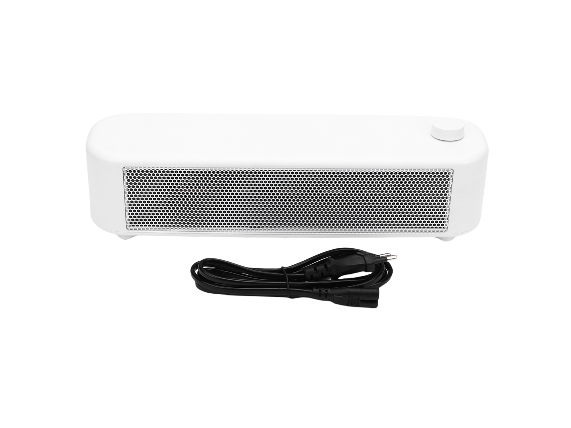 Aquecedor Elétrico De Mesa Laxiscreed Ptc Com Duas Velocidades Para Aquecimento Rápido