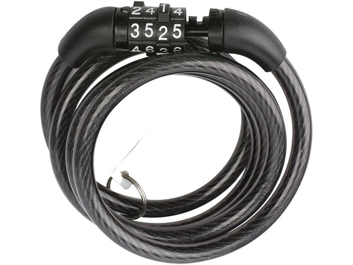 Corrente De Segurança Combinada Para Bicicleta, Motocicleta E Portão. Aquaforge