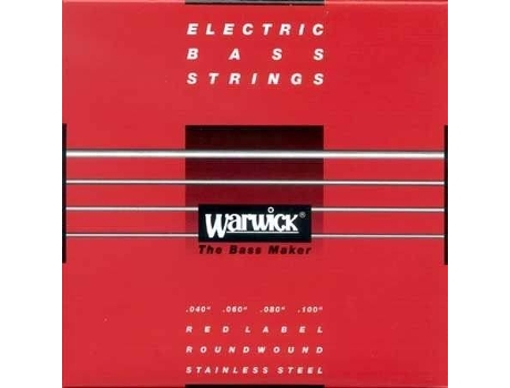 Rock Bass Warwick 42210 Ml Red Label .040-.100