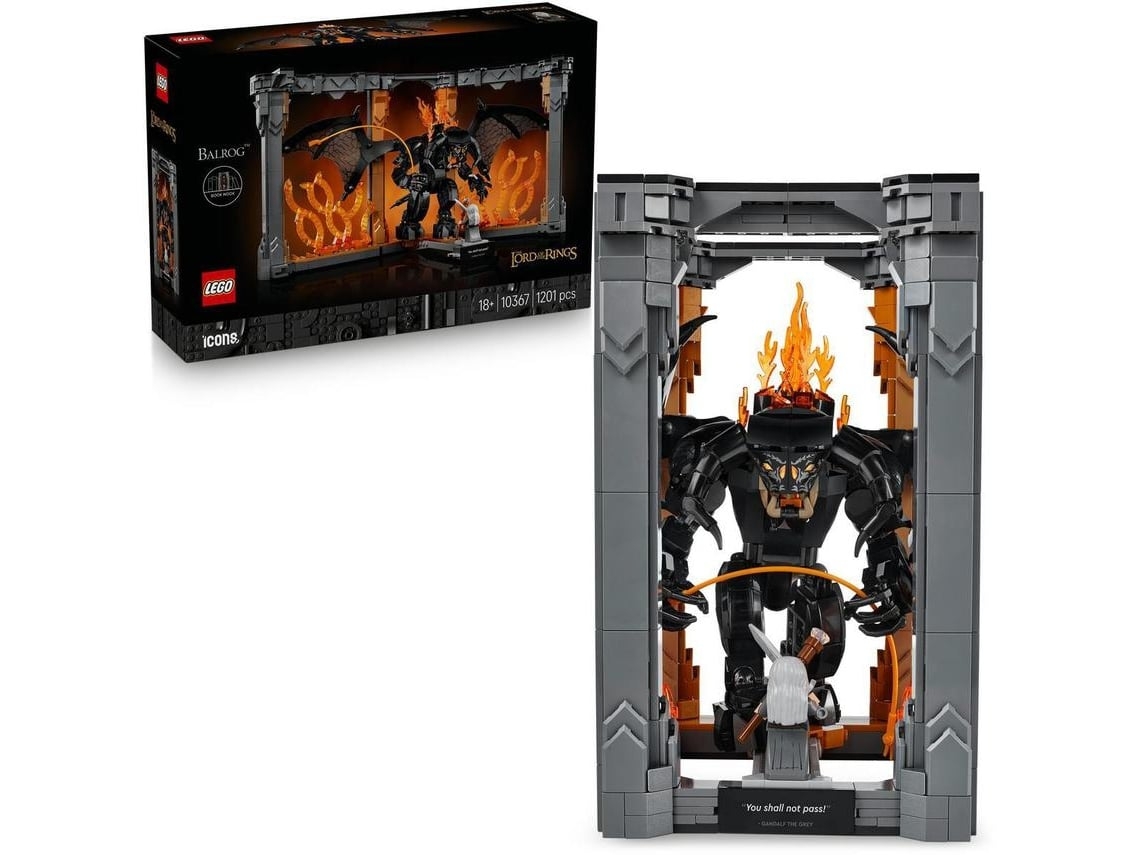 LEGO Icons: Book Nook O Senhor Dos Anéis - 10367 (Outlet Caixa Aberta )
