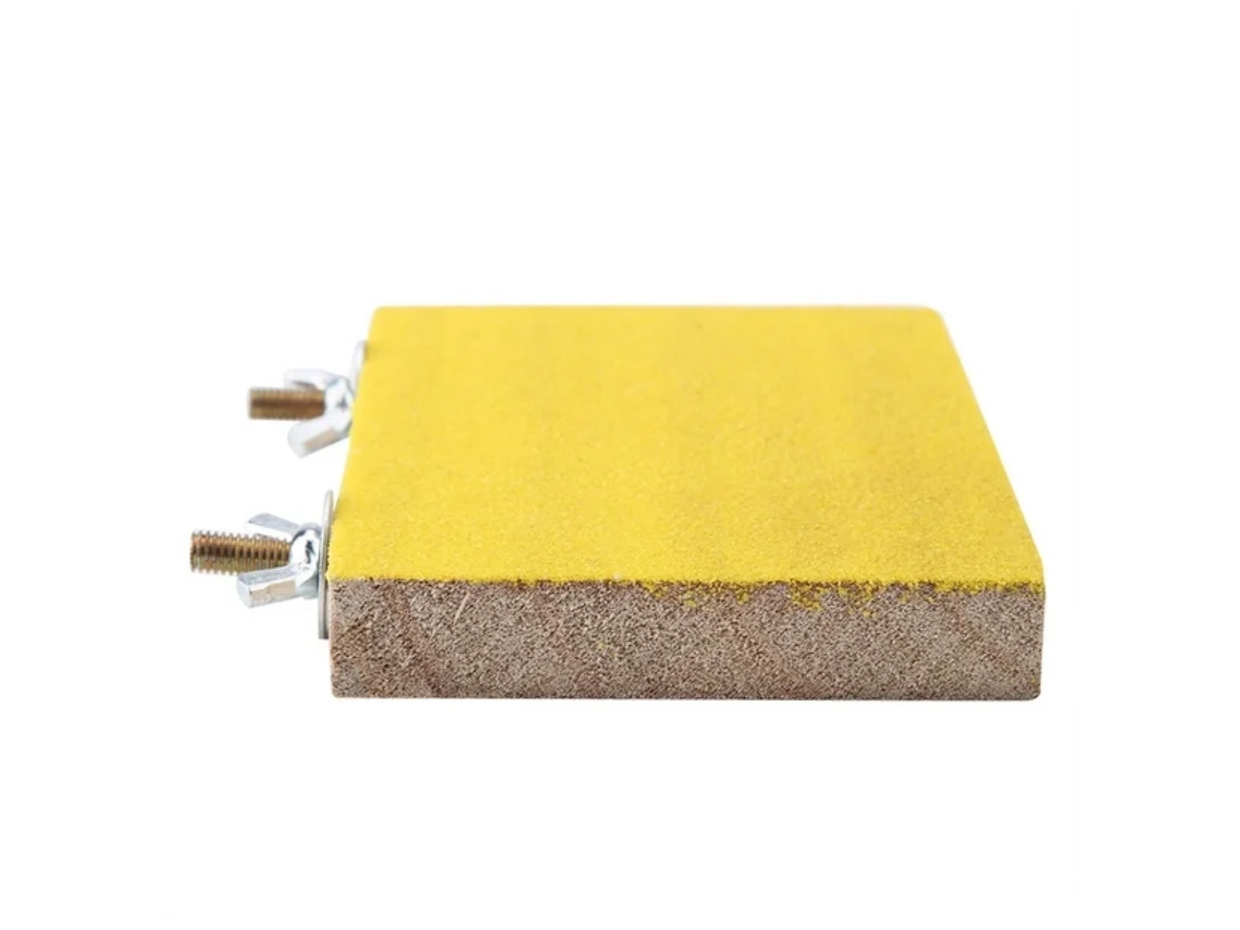 Poleiro para Gaiola de Papagaio, Brinquedo de Treinamento com Superfície Áspera para Aparar as Garras Naturalmente AQUAFORGE