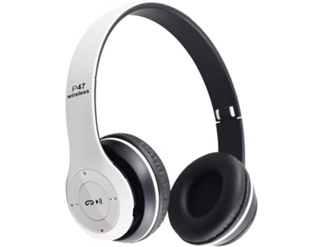 Auscultadores Bluetooth LOHILL YSYDZ (On Ear - Branco)