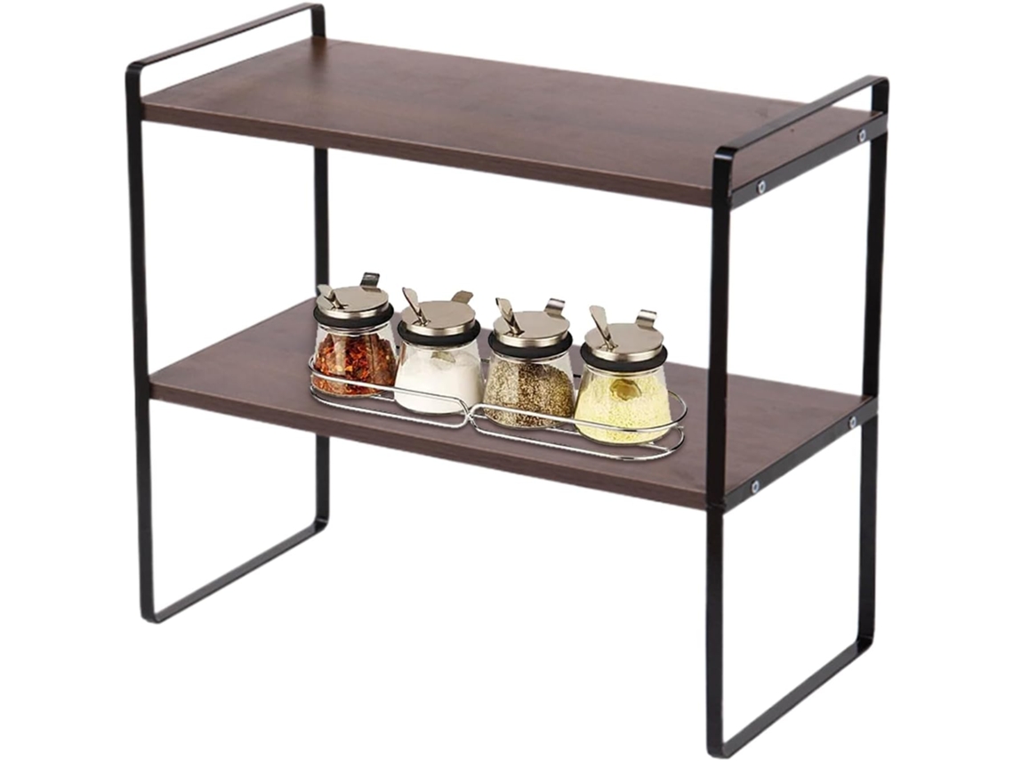 Prateleira De Mesa Moderna Com 2 Níveis