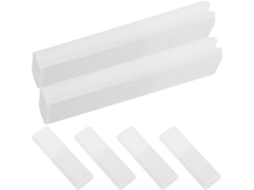 Conjunto De 6 Puxadores Suporte Reforçados Para Persianas Rolo, Cor Clara, Fáceis De Usar Para Cortinas E Persianas