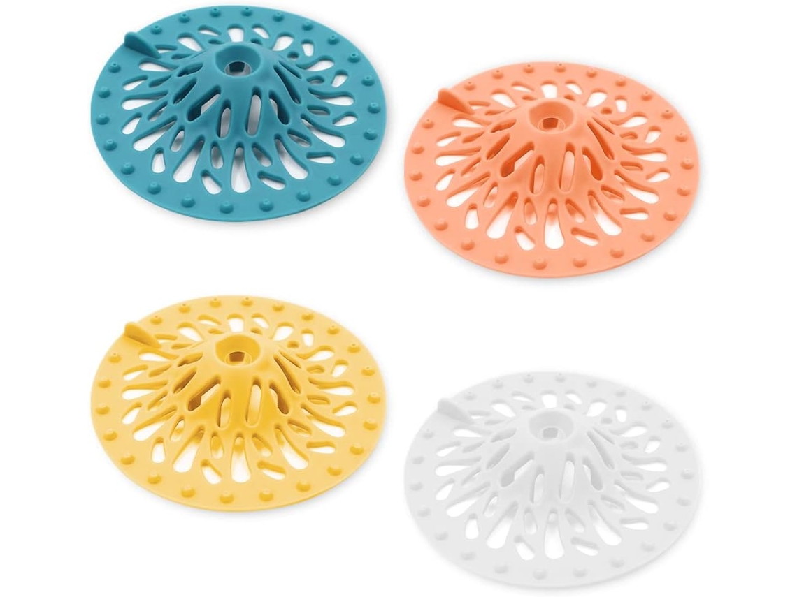 Conjunto de 4 Peças de Tampa de Ralo, para Banheira AQUAFORGE