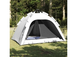 Vidaxl Tenda Interior 1 Pessoa Preto Com Rede