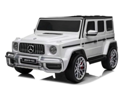 Mercedes G63 Amg Para 2 Pessoas, Viatura Com Bateria De Criança 24v E 4x4!