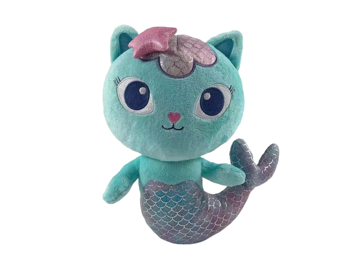 Mali brinquedo de Pelúcia Animal Gato peixe Cute 25cm Macio Algodão Pp Decoração Infantil
