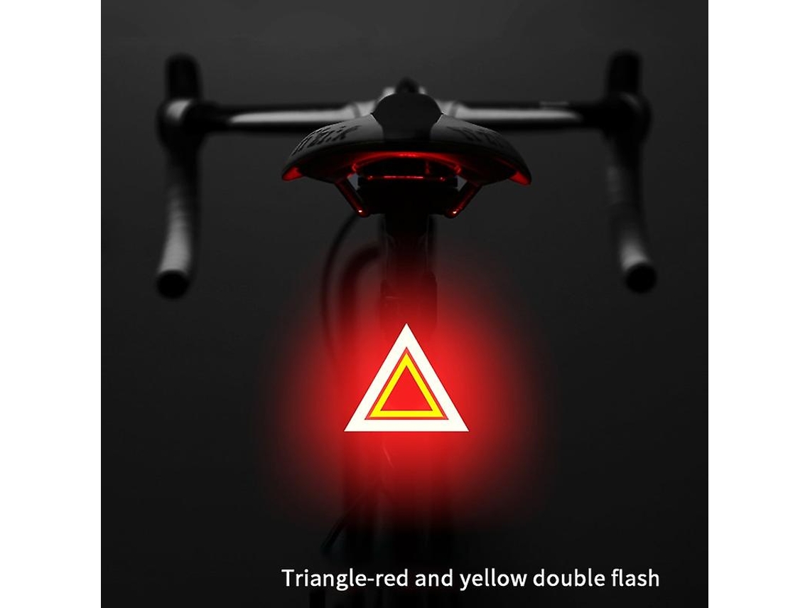 Rebe-luz Traseira De Bicicleta Led Com Carga Usb, 5 Modos, Impermeável Ipx2 Para Mtb, Estrada, Alerta De Segurança D