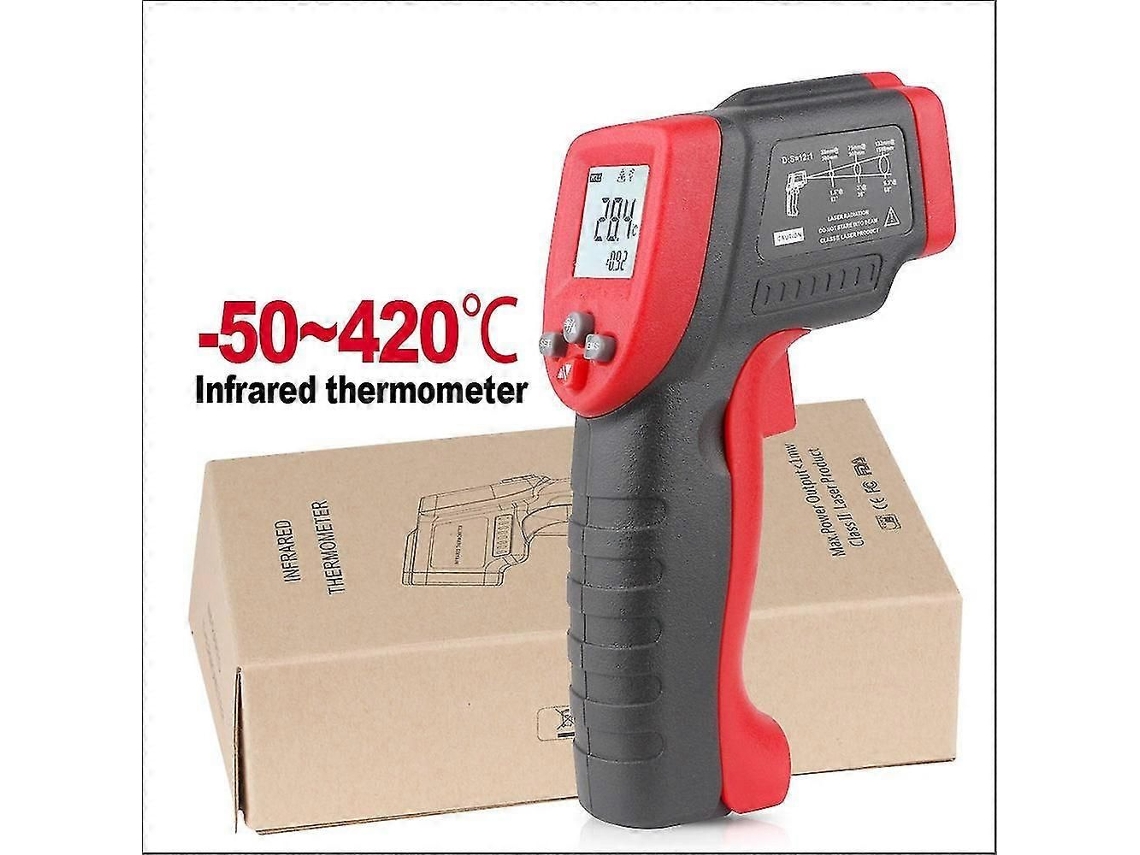 Termômetro Digital Sem Sensores De Tacita Laser De Contato -50-420 Medidor De Temperatura Digital Laser Tatuada Infravermelha