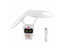 Primerox drone de Brinquedo com Luz Led e Indução Infravermelha Robô Voador para Crianças
