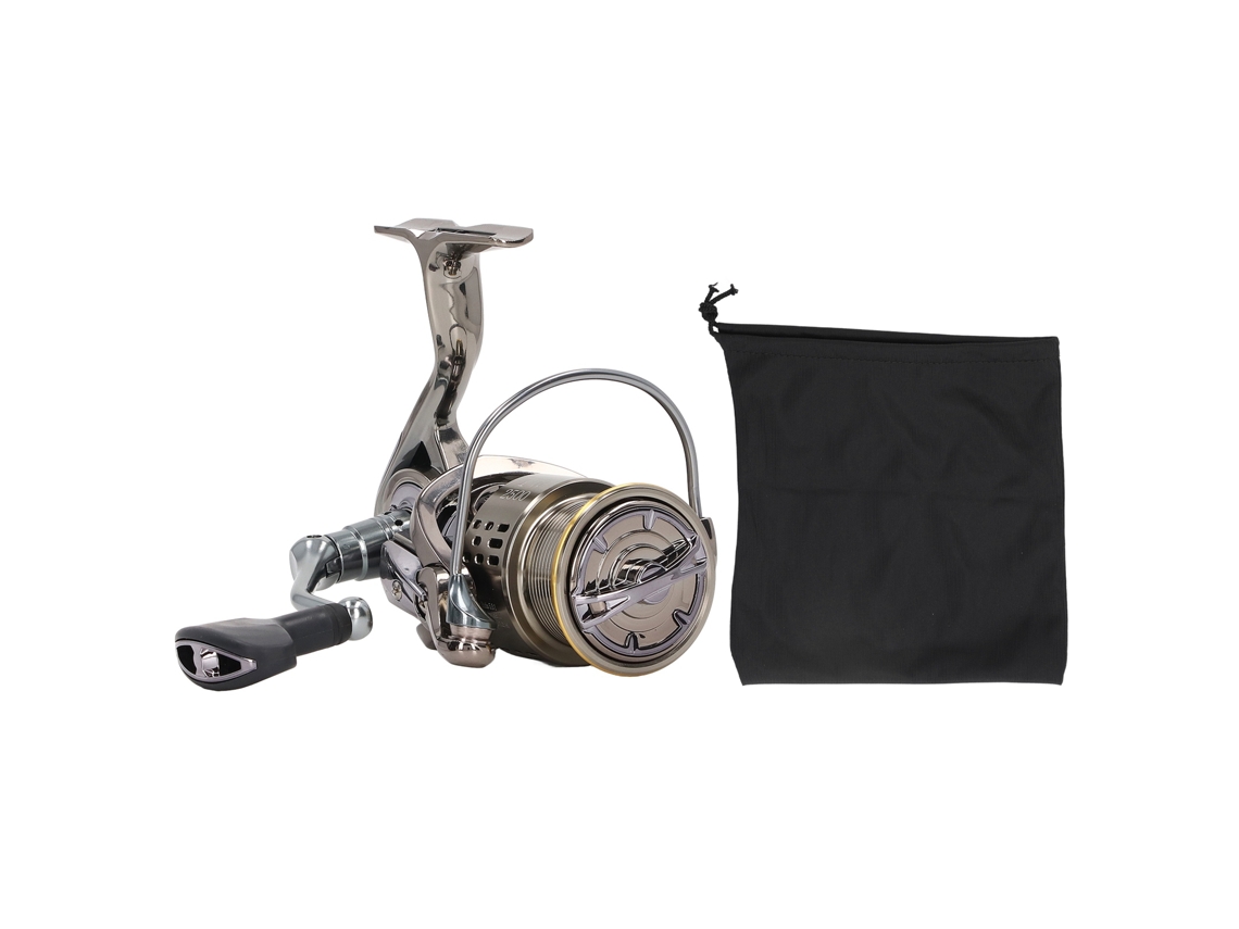 Molinete de Pesca Tw2500 com Copo Rasgado para Lançamento Longo