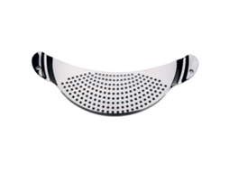 Filtro Lateral De Aço Inoxidável Para Escorredor Água, Ideal Para Macarrão E Vegetais Na Pia, Com Defletor À Prova De Vazamentos