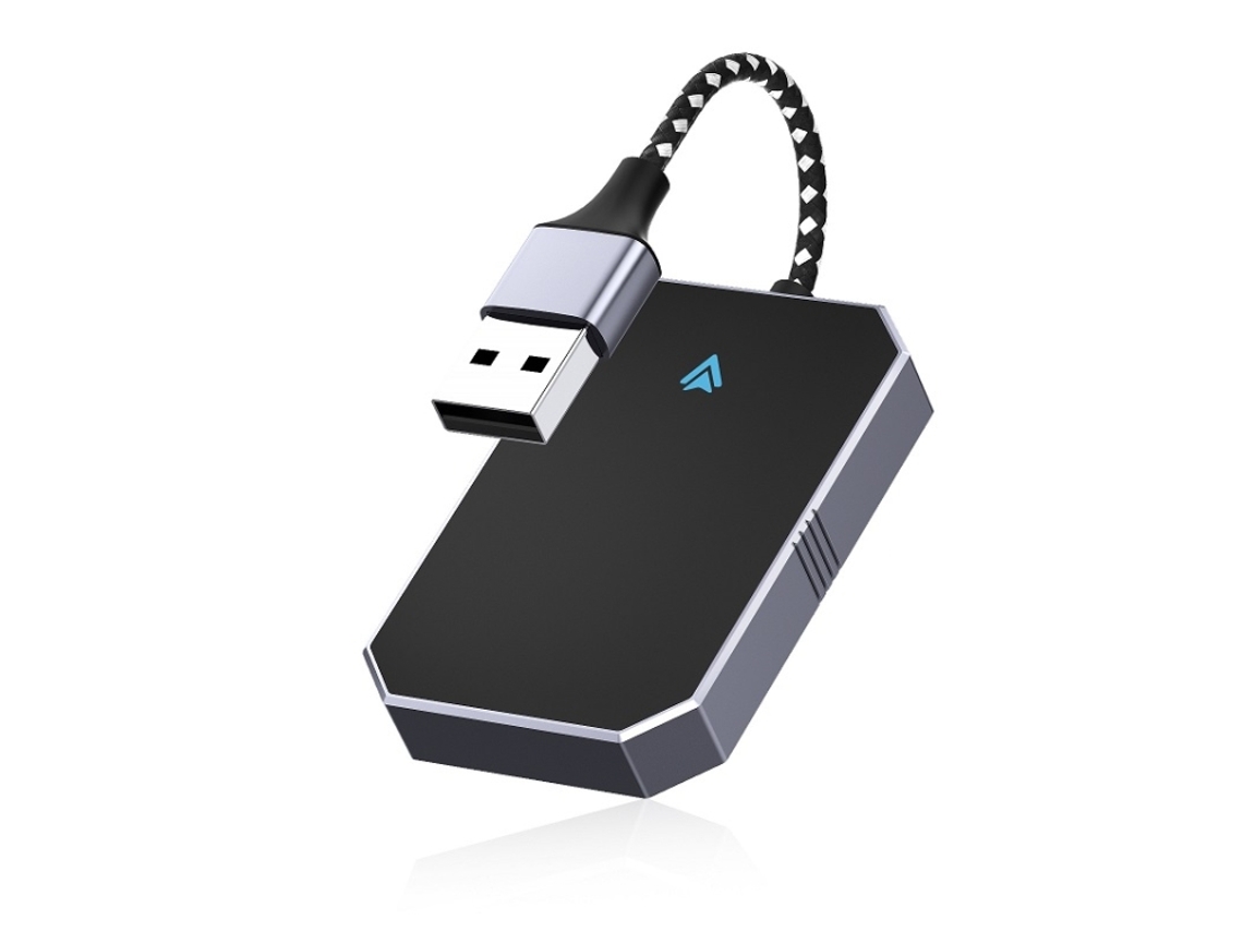 Adaptador Bluetooth Automóvel ZRUXE Carplay Wireless para Android (usb/type c, plug and play, compatível com Android 12+) | ZRUXE