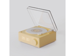 Gira-Discos SZSMART  Wireless Smart Bluetooth Speaker Vinyl Record Player Alarm Clock Audio W-Yx-005