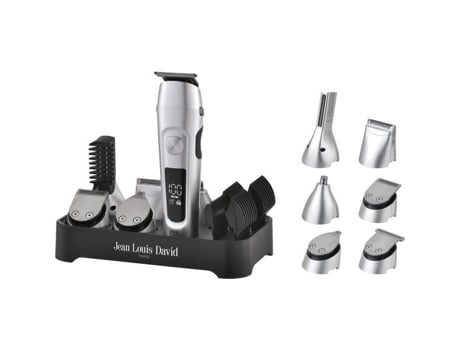Tondeuse De Cabelo 6 Em 1 Jean Louis David Jld Ultimate Trimmer 6 Cabeçotes Intercambiáveis Autonomia 120 Min