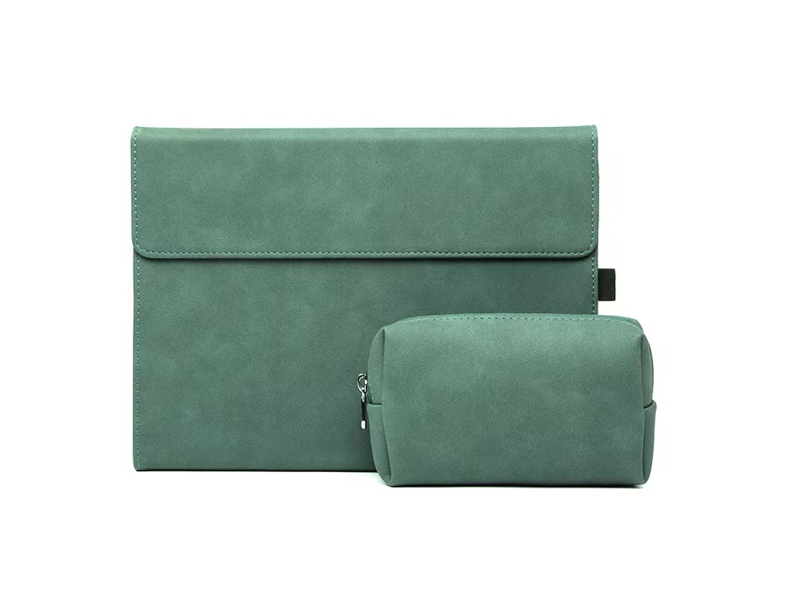 Capa Flip Resistente HEXINYIGJLY para Surface Pro 8 antichoque com suporte caneta e Bolsa Verde